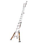 Little Giant 16336 Conquest Pro Mehrzweckleiter 6 Stufen All-Terrain Alu Leiter – Bild 3