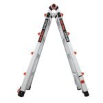 Little Giant Leveler M26 Mehrzweckleiter 6-11 Stufen, höhenverstellbar für unebenes Gelände – Bild 6