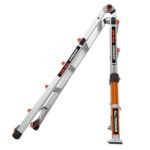 Little Giant CONQUEST 2.0 All-Terrain Mehrzweckleiter 4x5 Alu mit Transportrollen – Bild 11