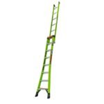 Little Giant King KOMBO 7 Stufen Mehrzweckleiter Fiberglas grün mit Plattform 2,40m – Bild 4