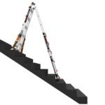 Little Giant 16336 Conquest Pro Mehrzweckleiter 6 Stufen All-Terrain Alu Leiter – Bild 7