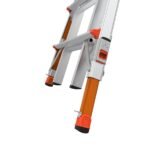 Little Giant Revolution 2.0 Mehrzweckleiter Alu – 4-in-1 mit Ratschennivellierern, 136 kg, ANSI Typ IA – Bild 7