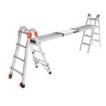 Little Giant Teleskopplanke 1,8-2,7 m, Aluminium, 227 kg Tragkraft, für Gerüstaufbau – Bild 7