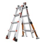 Little Giant CONQUEST 2.0 All-Terrain Mehrzweckleiter 4x5 Alu mit Transportrollen – Bild 4