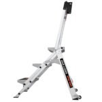 Little Giant Safety Step Trittleiter 3 Stufen – platzsparend klappbar, Aluminium, max. Höhe 1,08 m – Bild 4