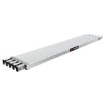 Little Giant Teleskopbohle ausziehbar 1,81-2,73m, Aluminium Gerüstbrett für Mehrzweckleiter – Bild 6