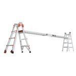 Little Giant Teleskopplanke 2,4-4 m Alu – Gerüstplattform für Mehrzweckleitern, 227 kg Tragkraft – Bild 8