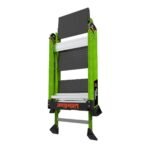 Little Giant Jumbo Step 11933 Trittleiter 3 Stufen Alu mit Geländer EN14183 klappbar – Bild 4
