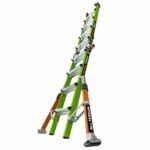 Little Giant Conquest GFK Mehrzweckleiter 4-teilig, Fiberglas, 150 kg, mit Stabilisatoren – Bild 7