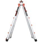 Little Giant Velocity 22 Fuß Mehrzweckleiter Alu 4x4 300 lbs Belastbarkeit – Bild 11