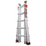 Little Giant Velocity 22 Fuß Mehrzweckleiter Alu 4x4 300 lbs Belastbarkeit – Bild 12