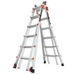 Little Giant Velocity M26 Mehrzweckleiter 7,9m mit Rädern, Aluminium, Typ 1A, 136kg Tragkraft