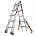 Little Giant CONQUEST 2.0 All-Terrain Mehrzweckleiter 4x5 Alu mit Transportrollen