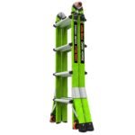 Little Giant Dark Horse 2.0 Mehrzweckleiter M17, Fiberglas Multipositionsleiter, Typ 1A, 130 kg Tragkraft – Bild 11