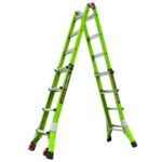 Little Giant Dark Horse 2.0 Mehrzweckleiter M17, Fiberglas Multipositionsleiter, Typ 1A, 130 kg Tragkraft – Bild 7