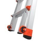 Little Giant Revolution 2.0 Mehrzweckleiter Alu – 4-in-1 mit Ratschennivellierern, 136 kg, ANSI Typ IA – Bild 8