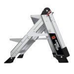 Little Giant Jumbo Step 11902 Trittleiter 2 Stufen, Aluminium, Tragkraft 170 kg, rutschfest – Bild 9