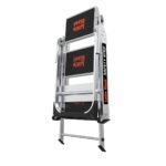 Little Giant Safety Step 3-Stufen Leiter 91 cm Aluminium Typ 1A 136 kg mit Arbeitsablage – Bild 10