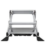 Little Giant Jumbo Step 11902 Trittleiter 2 Stufen, Aluminium, Tragkraft 170 kg, rutschfest – Bild 8