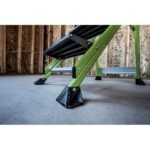 Little Giant Jumbo Step 11933 Trittleiter 3 Stufen Alu mit Geländer EN14183 klappbar – Bild 6