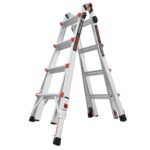 Little Giant Leveler M17 Mehrzweckleiter 4-7 Stufen, verstellbar, mit Ratchet-System