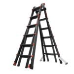Little Giant Velocity M26 Pro 4x6 Mehrzweckleiter – mit Rock Lock System und AirDeck