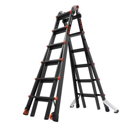 Little Giant Velocity M26 Pro 4x6 Mehrzweckleiter – mit Rock Lock System und AirDeck