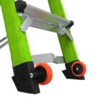 Little Giant Conquest GFK Mehrzweckleiter 4-teilig, Fiberglas, 150 kg, mit Stabilisatoren – Bild 12