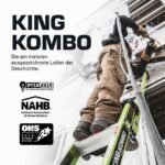 Little Giant King Kombo XT 2.0 Kombinationsleiter Fiberglas 3-in-1 ausziehbar 170 kg Tragkraft – Bild 2