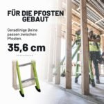 Little Giant King Kombo XT 2.0 Kombinationsleiter Fiberglas 3-in-1 ausziehbar 170 kg Tragkraft – Bild 8