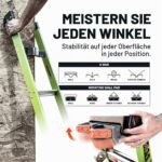 Little Giant King Kombo XT 2.0 Kombinationsleiter Fiberglas 3-in-1 ausziehbar 170 kg Tragkraft – Bild 5